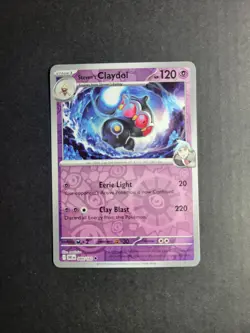 Steven's Claydol 84/182 Pokemon TCG S&V Destined Rivals Reverse Holo Uncommon NM - Image 2