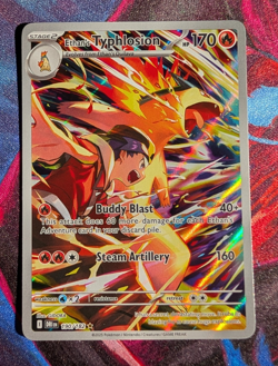 Ethan's Typhlosion HOLO 190/182 Destined Rivals 2025 Pokemon TCG - MINT, English - Image 1