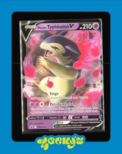 Hisuian Typhlosion V SWSH237 Sword & Shield Promo Pokemon TCG - Image 1