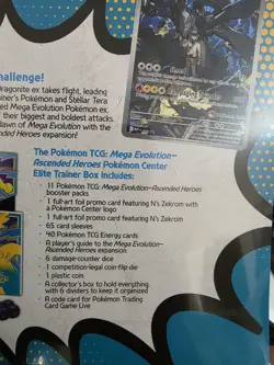 Pokemon TCG - Ascended Heroes Pokemon Center ETB Elite Trainer Box - FAST SHIP - Image 4