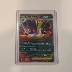 Mega Gengar ex 125/217 Double Rare Holo Ascended Heroes Pokemon TCG NM - Image 1