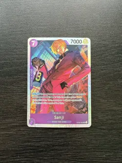 One Piece Emperors In The New World Sanji OP09-065 Super Rare Foil NM - Image 1