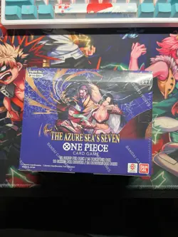 One Piece OP14 The Azure Sea’s Seven Booster Box Factory Sealed 24 Packs - Image 1
