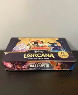 Disney Lorcana Trading Card Game The First Chapter Booster Box New FREE SHIP - Image 1