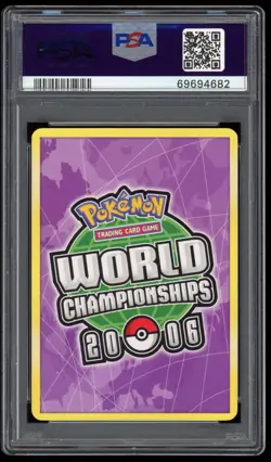 2006 PSA 9 Mint Lugia ex B-L-S World Championships Deck Promo Pokemon Card 105 - Image 2