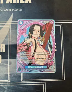 SP Boa Hancock EB03-026 SP SR Parallel ONE PIECE Card Heroines English - Image 1