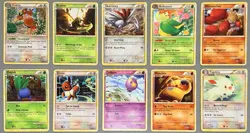 Pokemon HGSS Undaunted Regular Vintage Card Lot x10 NM 💎 (4 RARES) - Image 1