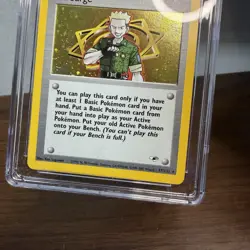 Lt. Surge 2000 Gym Heroes 17/132 Holo Pokemon Card CGC 9.5 Gem Mint (Old Label) - Image 3