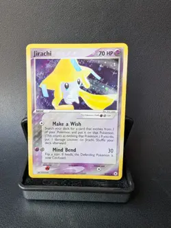 Jirachi 8/N01 Rare Holo EX Hidden Legends Pokemon Card 2004 LP - Image 1