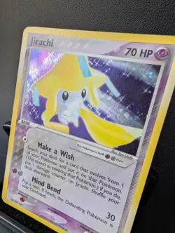 Jirachi 8/N01 Rare Holo EX Hidden Legends Pokemon Card 2004 LP - Image 5