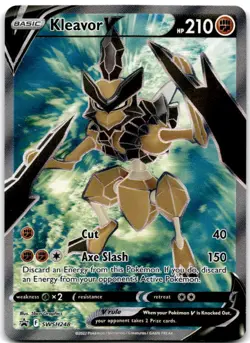Kleavor V (Full Art) - Promo SWSH: Sword & Shield Promo Cards SWSH248 NM - Image 1