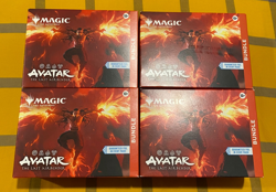 Lot of 4 MTG Avatar: The Last Airbender Bundle Boxes, New, Factory Sealed - Image 1
