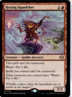 Hexing Squelcher Lorwyn Eclipsed Regular NM R 0145 - Image 1