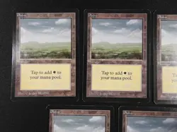 5x Plains (C) MP [Limited Edition Beta] Mtg Magic Free Tracking! - Image 2