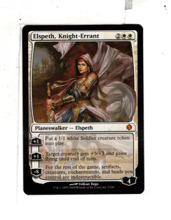 MTG SkeenAB Elspeth Knight-Errant from Shards of Alara. LP. - Image 1