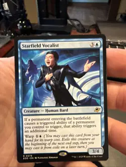 Starfield Vocalist Edge of Eternities Non-Foil 78 NM - Image 1