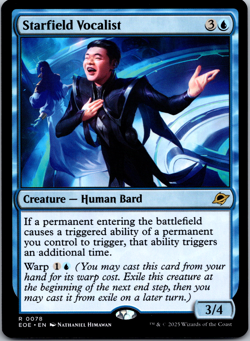 Starfield Vocalist (78) - Magic: The Gathering - Edge of Eternities Regular - Image 1