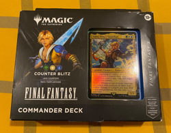 MTG Final Fantasy Counter Blitz Commander Deck, New In Box, Factory Sealed - Image 1