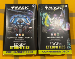 MTG Edge Of Eternities Commander Deck Set, New In Box, Factory Sealed - Image 1