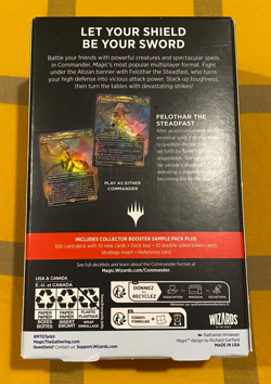 MTG Tarkir Dragonstorm Abzan Armor Commander Deck, New In Box, Factory Sealed - Image 2