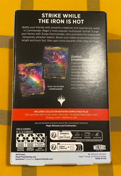 MTG Tarkir Dragonstorm Mardu Surge Commander Deck, New In Box, Factory Sealed - Image 2