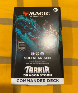 MTG Tarkir Dragonstorm Sultai Arisen Commander Deck, New In Box, Factory Sealed - Image 1