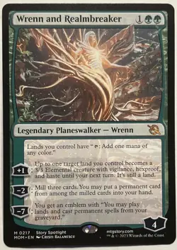 MTG Wrenn and Realmbreaker-March of the Machine NM-M - Image 1