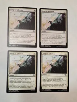 4x Surge Of Salvation - March Of The Machines - Near Mint - MTG - Image 1