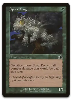 Spore Frog #126 (LP) Prophecy PCY Magic MTG - Image 1