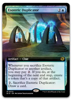 Esoteric Duplicator (Extended Art) #70 (Foil) NM Thunder Junction BIG Magic MTG - Image 1