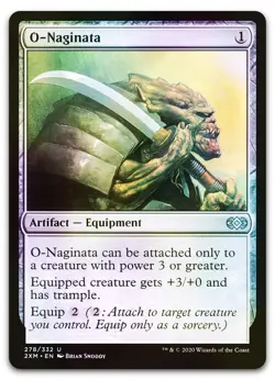 O-Naginata #278 (Foil) (LP) Double Masters 2XM Magic MTG - Image 1