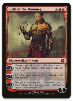 Koth of the Hammer #94 (LP) Scars of Mirrodin SOM Magic MTG - Image 1