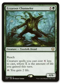 Ezzaroot Channeler #60 (LP) Commander 2021 C21 Magic MTG - Image 1