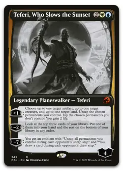 Teferi, Who Slows the Sunset #245 (NM) Innistrad Double DBL Magic MTG - Image 1