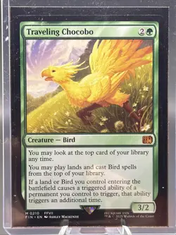 Traveling Chocobo Final Fantasy Regular Magic The Gathering MTG - Image 2