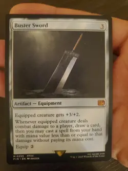 Buster Sword Final Fantasy Regular - Image 1