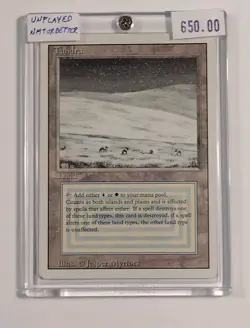Tundra RARE Unplayed Revised NMT OR BETTER HOT🔥 KEY🗝 Magic The Gathering MTG - Image 1