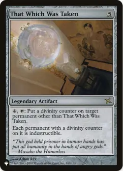 1 x That Which Was Taken - The List - Betrayers of Kamigawa - LP - MTG - JPL - Image 1