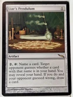 Liar's Pendulum - Mirrodin - Magic the Gathering MTG Nice! - Image 1