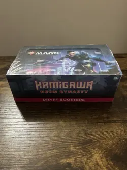 Magic the Gathering - Kamigawa Neon Dynasty - Sealed Draft Booster Box 195166102443 - Image 1