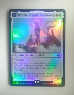 Ojer Taq, Deepest Foundation - The Lost Caverns of Ixalan (LCI) 0026 MTG FOIL - Image 1