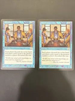 2x Windfall Urza’s Saga MTG Magic NM UP - Image 1
