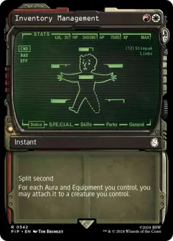 Inventory Management - SHOWCASE NM (MTG Fallout 342) - Image 1