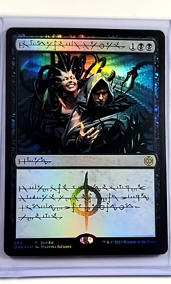 2023 MTG Magic the Gathering ONE Phyrexian Foil Promo #283 Phyrexian Arena - Image 1