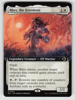 Rhys, the Evermore (Extended Art) *Non-Foil* ECL 354 NM - Image 1