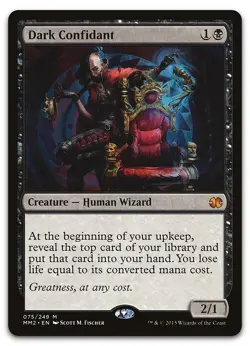 Dark Confidant #75 (LP) Modern Masters 2015 MM2 Magic MTG - Image 1