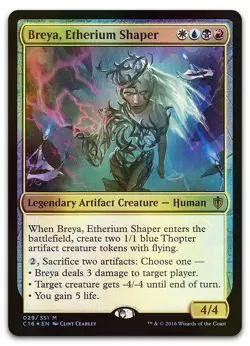 Breya, Etherium Shaper #29 (Foil) (LP) Commander 2016 C16 Magic MTG - Image 1