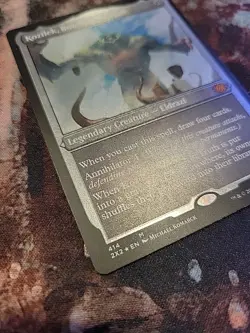 MTG Foil Etched Kozilek, Butcher of Truth 2X2 Double Masters NM-Mint - Image 2