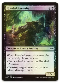 Hooded Assassin #73 (Foil) (NM) Fate Reforged FRF Magic MTG - Image 1