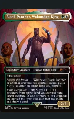 Black Panther, Wakandan King Secret Lair Drop Regular - Image 1